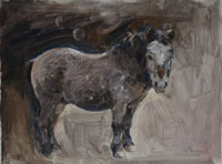 16 Bombproof Oil on board 9x12 inches